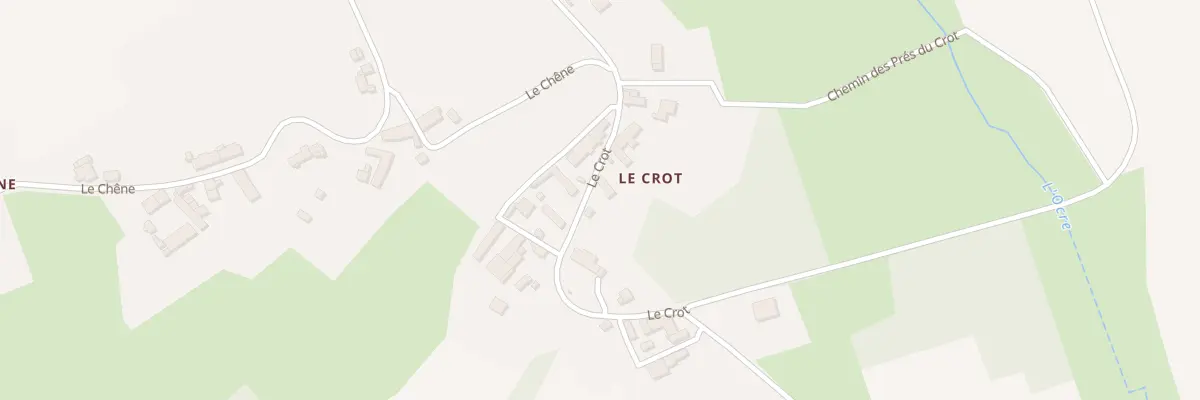 Plan du 169 Le Crout à Merry-la-Vallée