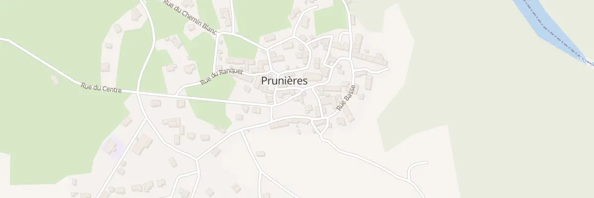 Plan du 5009 Prunieres à Prunières