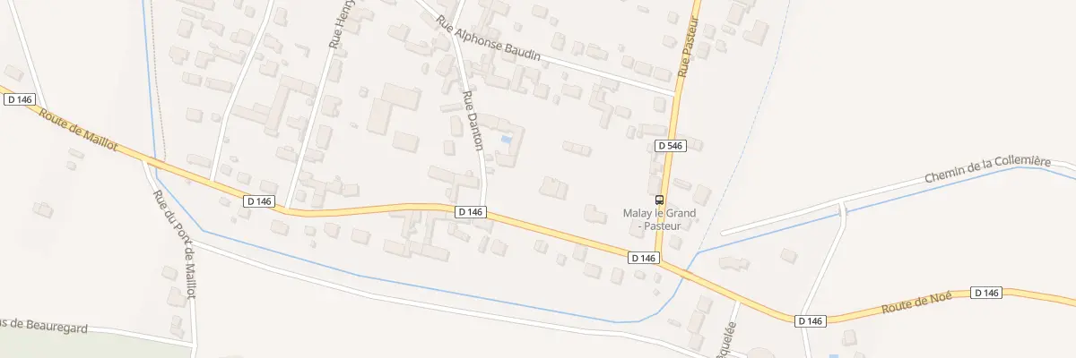 Plan du 23 Rue Carnot à Malay-le-Grand