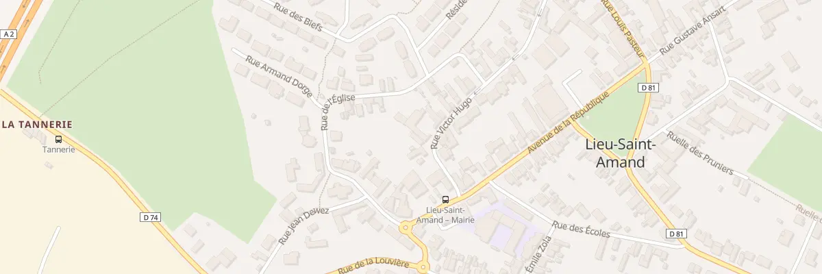 Plan du 3 Rue Victor Hugo à Lieu-Saint-Amand