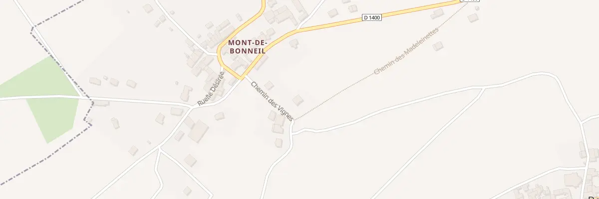 Plan du 3 Che des Vignes à Bonneil