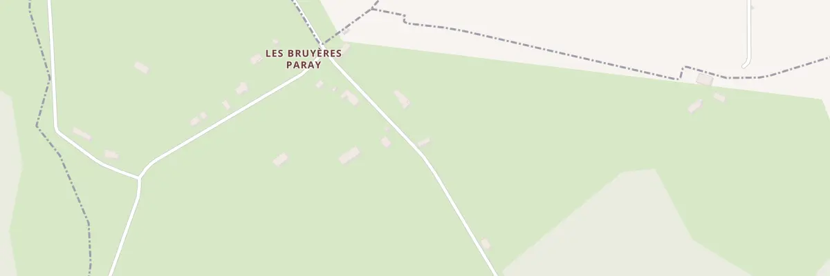 Plan du 25 Les Bruyeres Paray à Saint-Parize-en-Viry