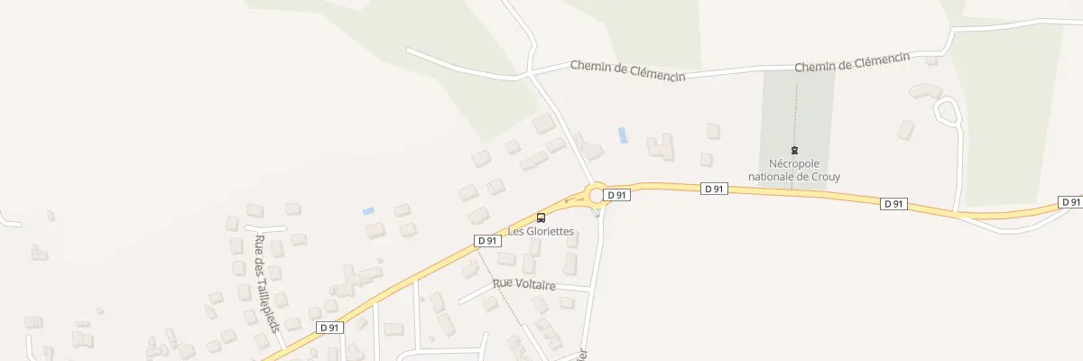 Plan du 41C Rue Léo Nathié à Crouy