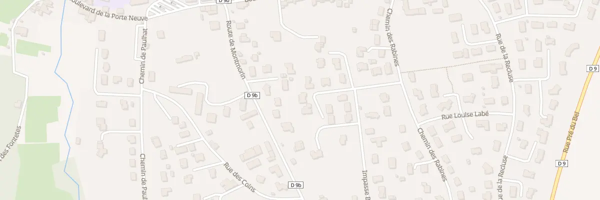 Plan du 16 Imp Bellevue à Billom
