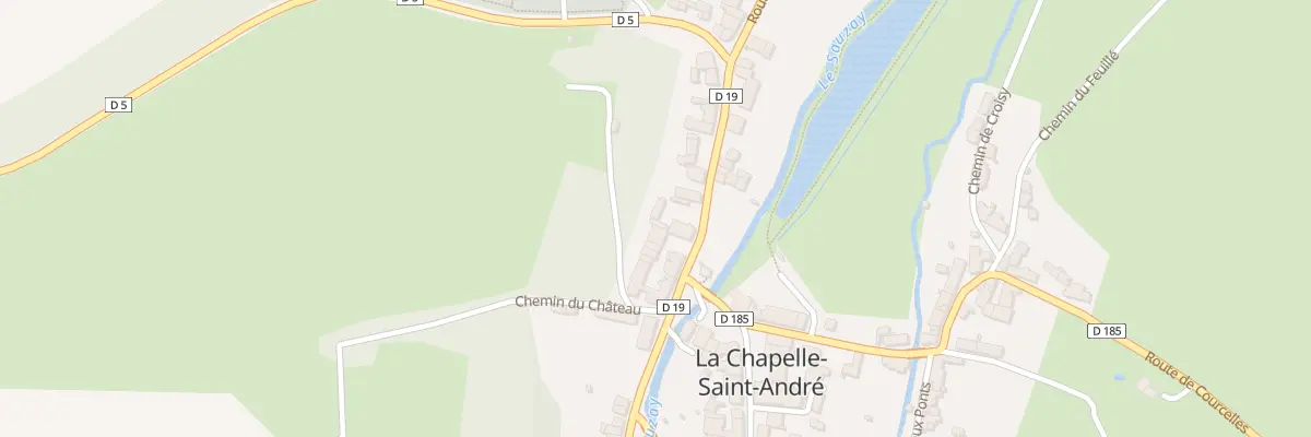 Plan du 5 Rte de Corvol à La Chapelle-Saint-André