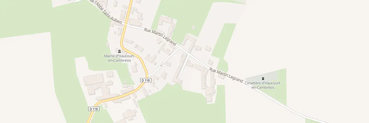 Plan du 4 Rue de la Renaissance à Haucourt-en-Cambrésis