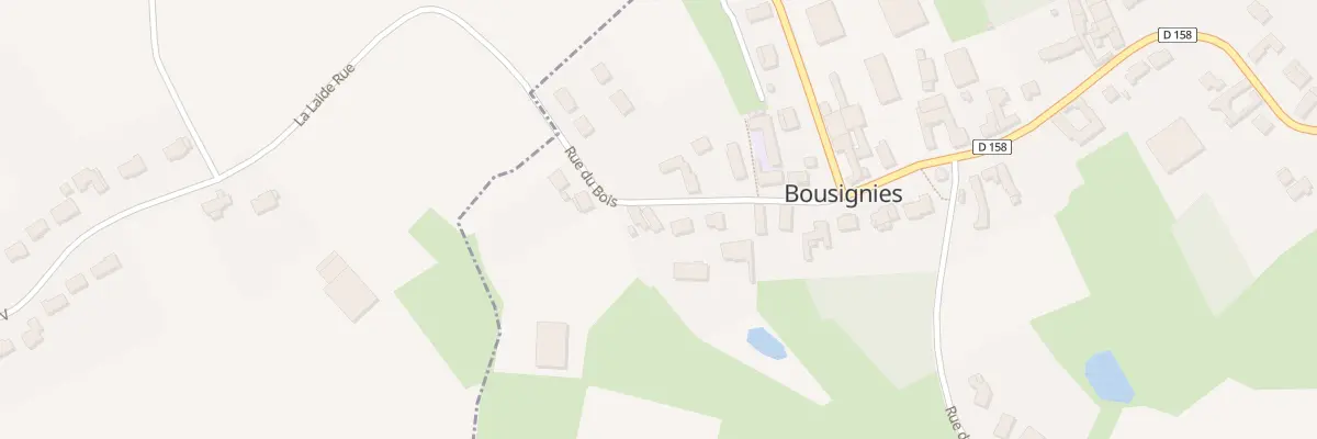 Plan du 88 Rue du Bois à Bousignies