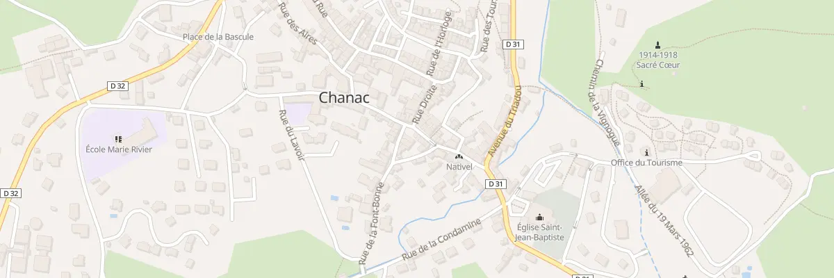 Plan du 5682 Rue du Planaguet à Chanac