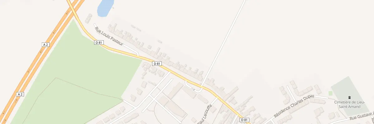 Plan du 44 Rue Louis Pasteur à Lieu-Saint-Amand