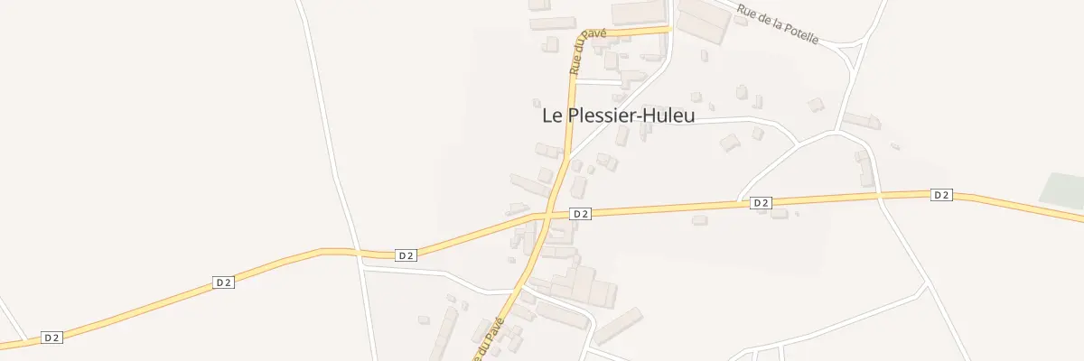 Plan du 19 Rue du Pavé au Plessier-Huleu