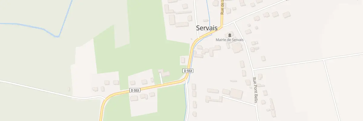 Plan du 9001 Rue du Trou Carrière à Servais