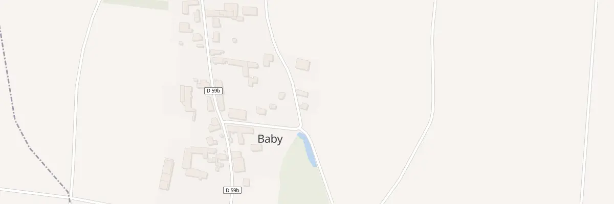 Plan du 2 Rue de la Mairie à Baby