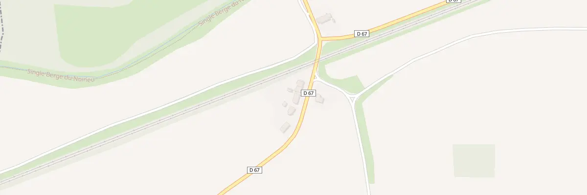 Plan du 6 Pas A Niveau à Remaucourt