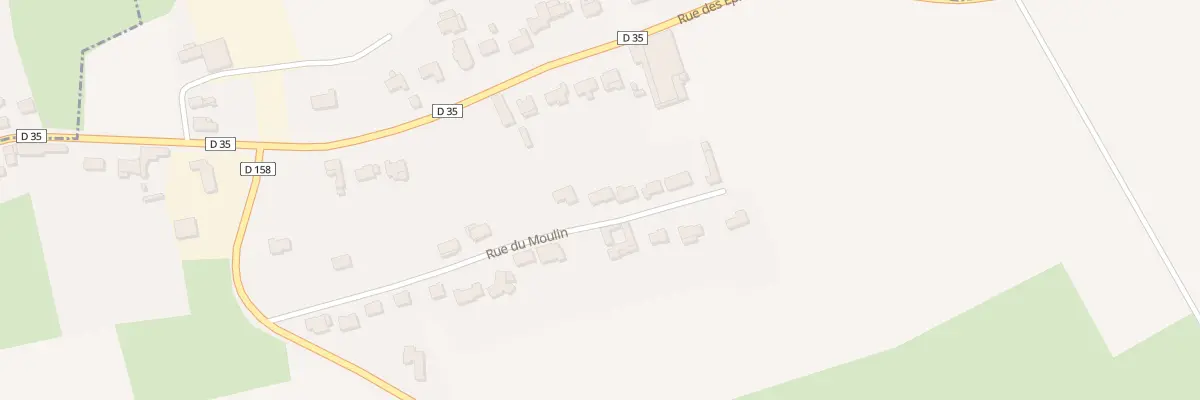 Plan du 9 Rue du Moulin à Brillon