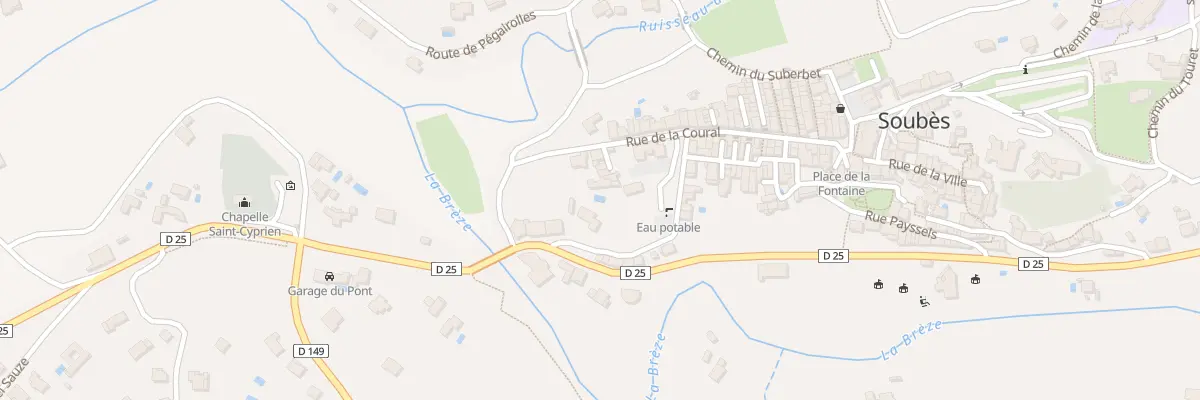 Plan du 6 Pl de l’Aire à Soubès