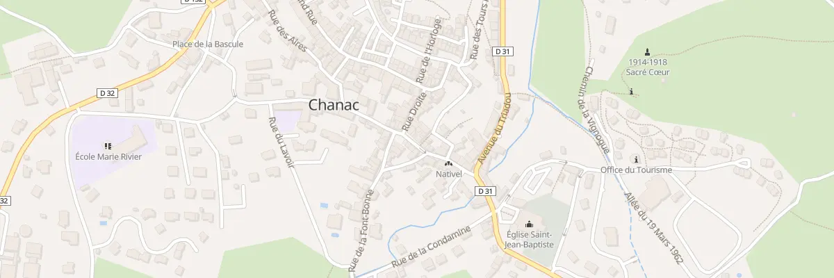 Plan du 11 Rue du Planaguet à Chanac