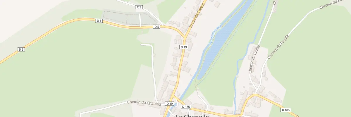 Plan du 86 Le Bourg à La Chapelle-Saint-André