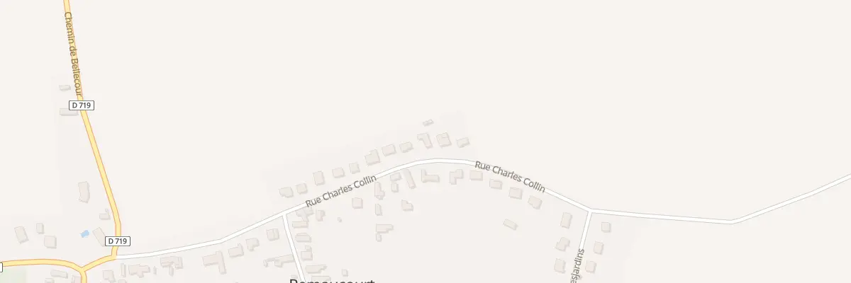 Plan du 17 Rue Charles Collin à Remaucourt