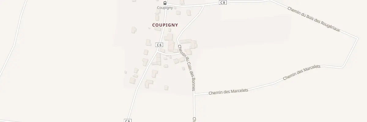 Plan du 4 Imp du Coin des Bonnes à Saint-Martin-des-Champs