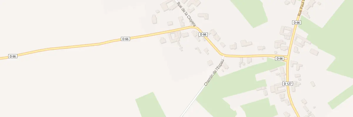 Plan du 55 Rue du Moulin à Rosult