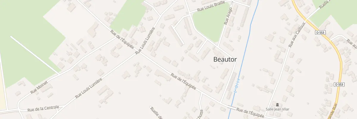 Plan du 21 Rue de l’Équipée à Beautor