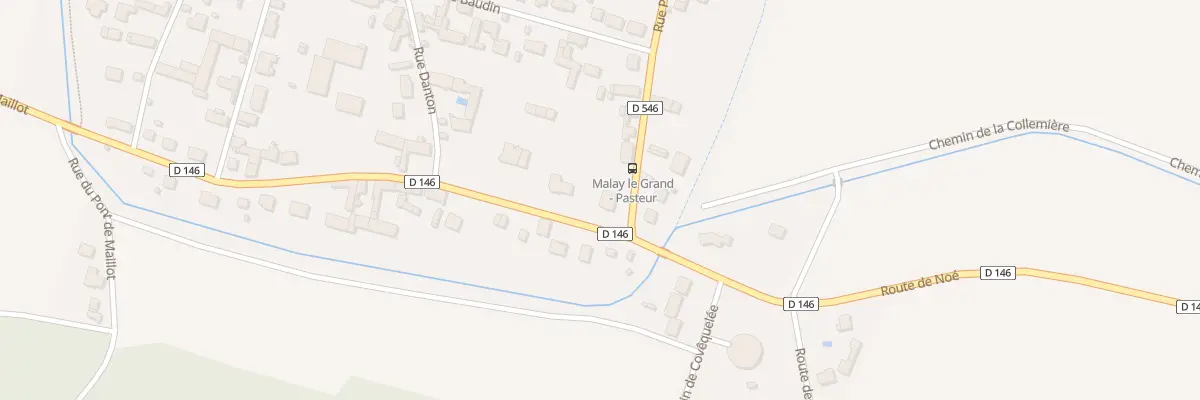 Plan du 262A Le Village à Malay-le-Grand