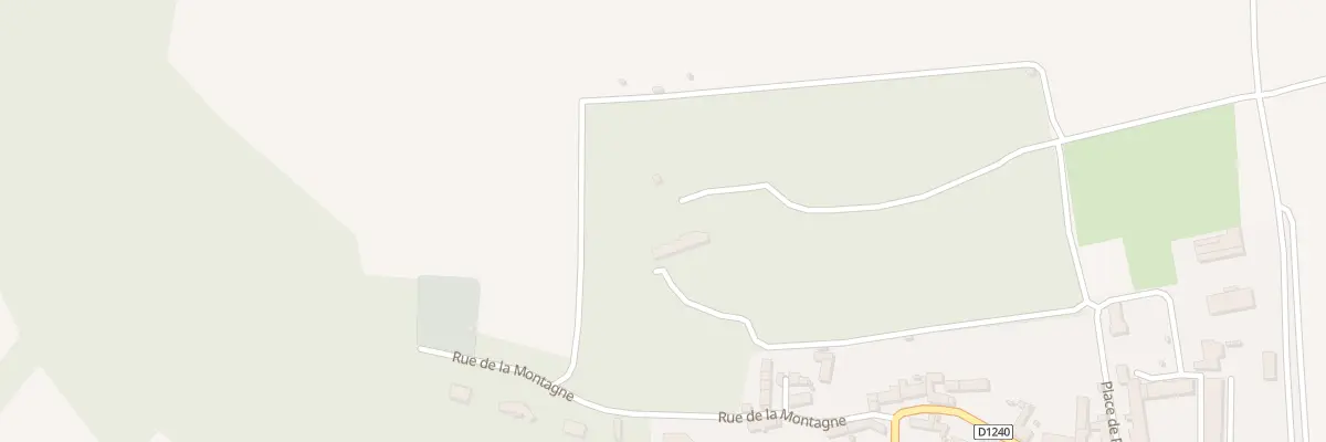 Plan du 2 Rue de la Montagne à Buzancy