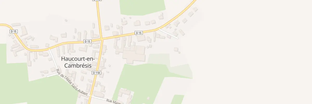 Plan du 10B Rue du Gal de Gaulle à Haucourt-en-Cambrésis
