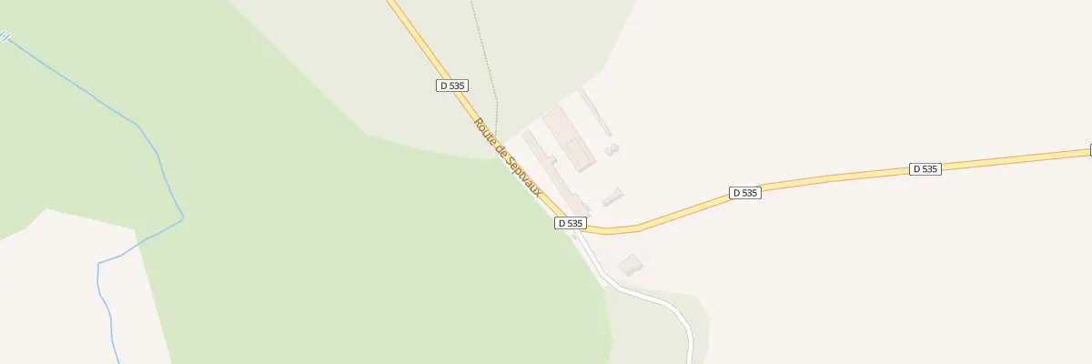 Plan du 244 Crotoir(ferme) à Barisis-aux-Bois