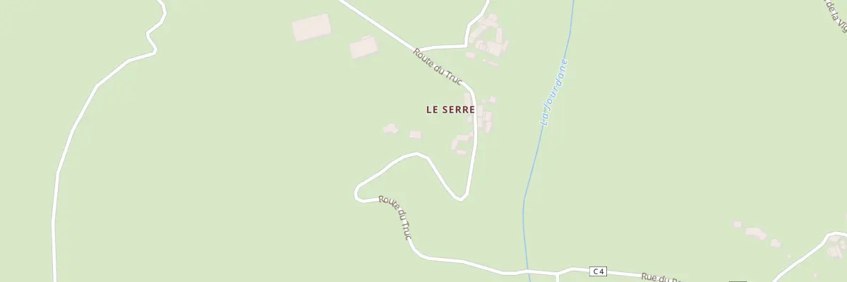 Plan du 5081 Le Serre à Grèzes