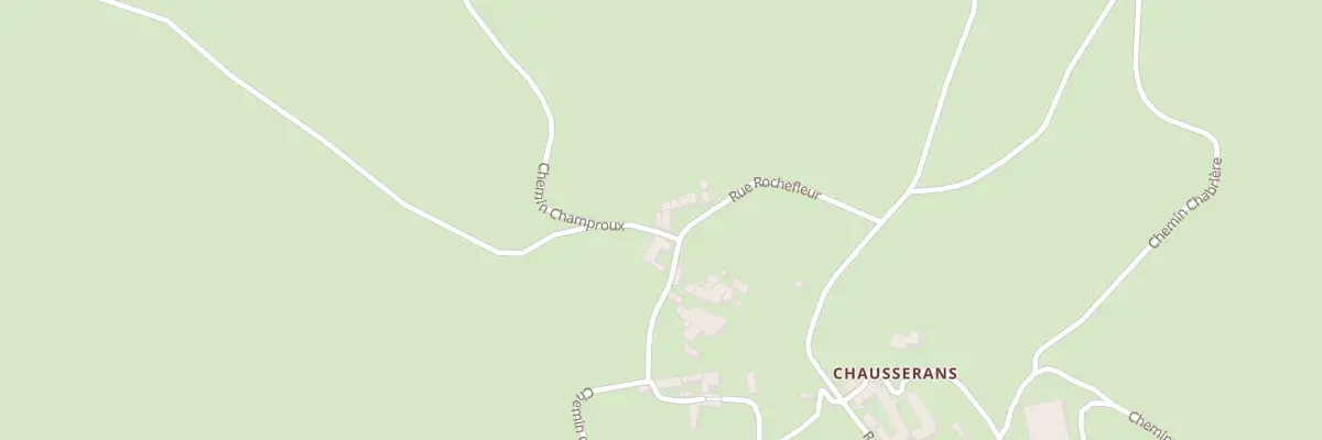 Plan du 5070 Chausserans à Grèzes