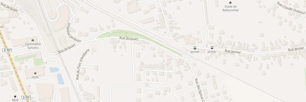 Plan du 37B Rue Jacquart à Yzeure