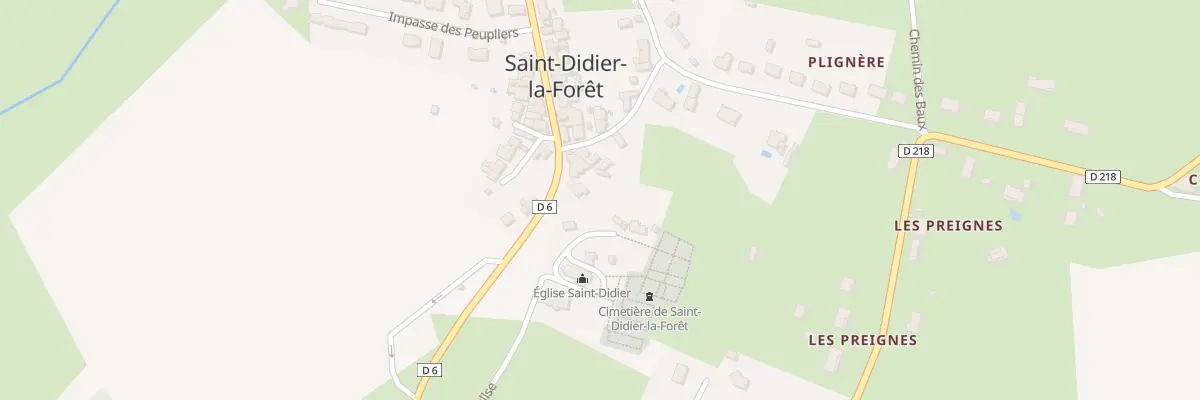 Plan du 27 Rte de Vichy à Saint-Didier-la-Forêt