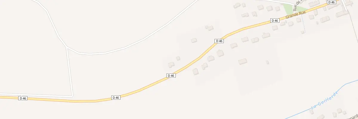 Plan du 105 Grande Rue à Saligny