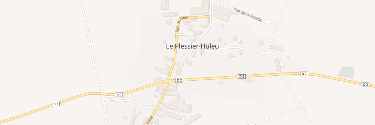 Plan du 2 Rue Nouvelle au Plessier-Huleu