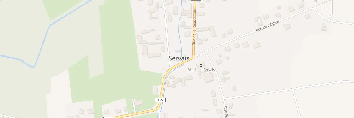 Plan du 4 Pl de la Mairie à Servais