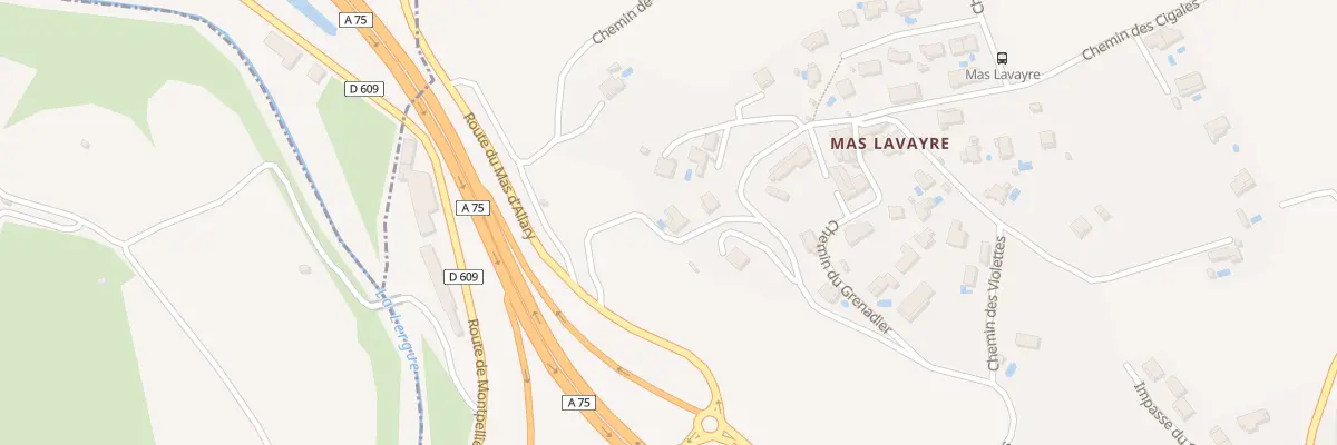 Plan du 2 Imp des Tourterelles au Bosc