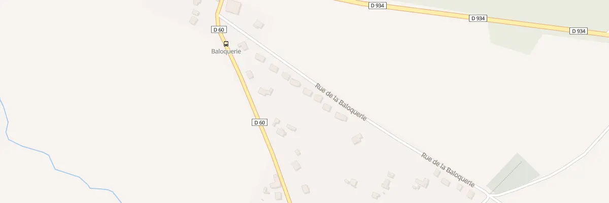 Plan du 10 Rue de la Baloquerie à Lescherolles