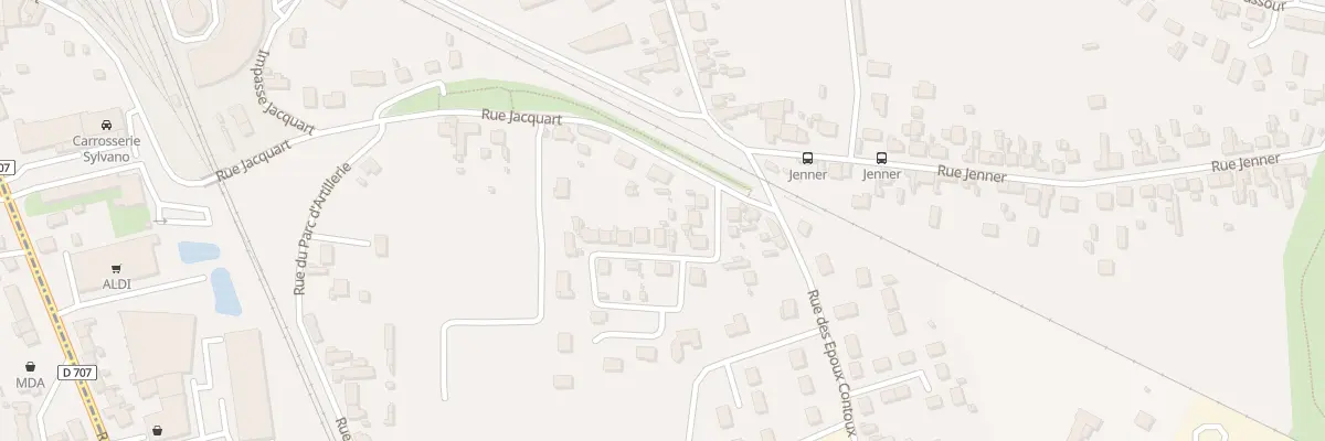 Plan du 8 Bd du Petit Nice à Yzeure