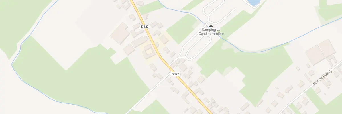 Plan du 887 Rue de Beaumetz à Saméon