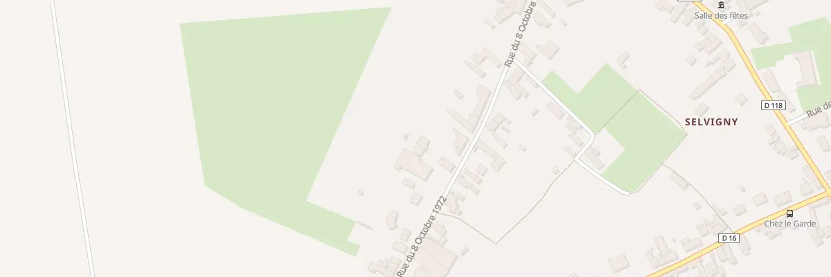 Plan du 24 Rue du 8 Octobre 1972 à Walincourt-Selvigny
