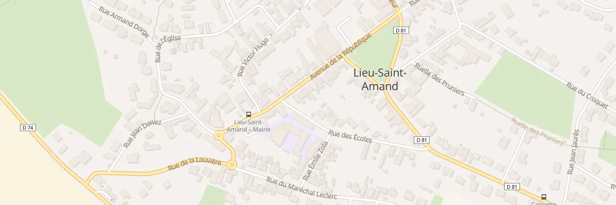 Plan du 8 Av de la Republique à Lieu-Saint-Amand