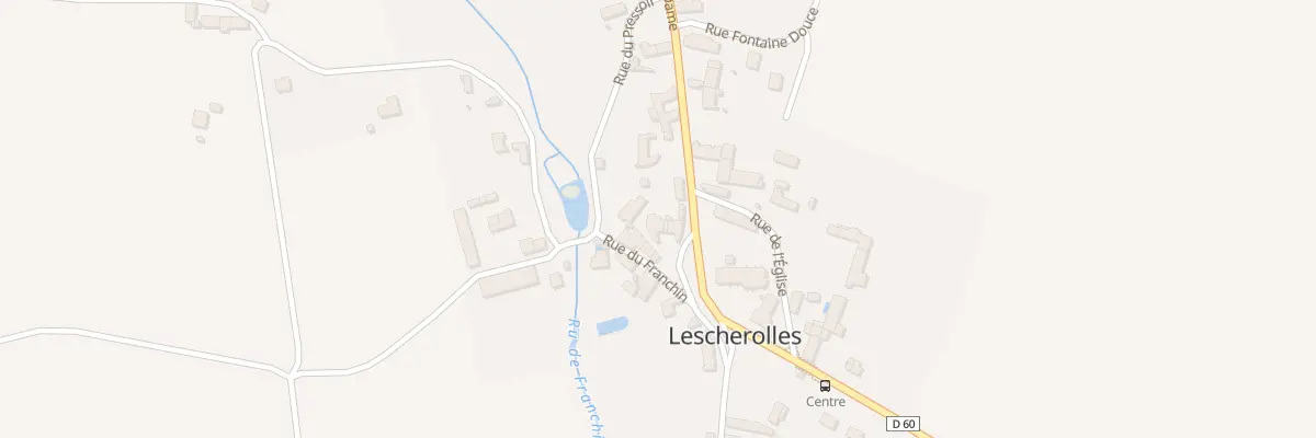 Plan du 4 Rue des Lys à Lescherolles