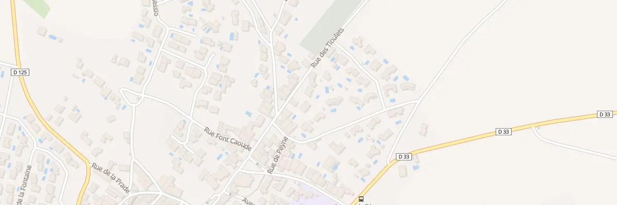 Plan du 14 Rue des Tioulets à Alignan-du-Vent