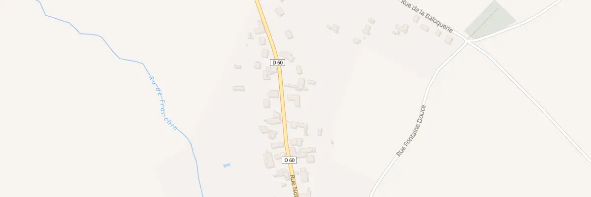 Plan du 25 Rue Notre Dame à Lescherolles