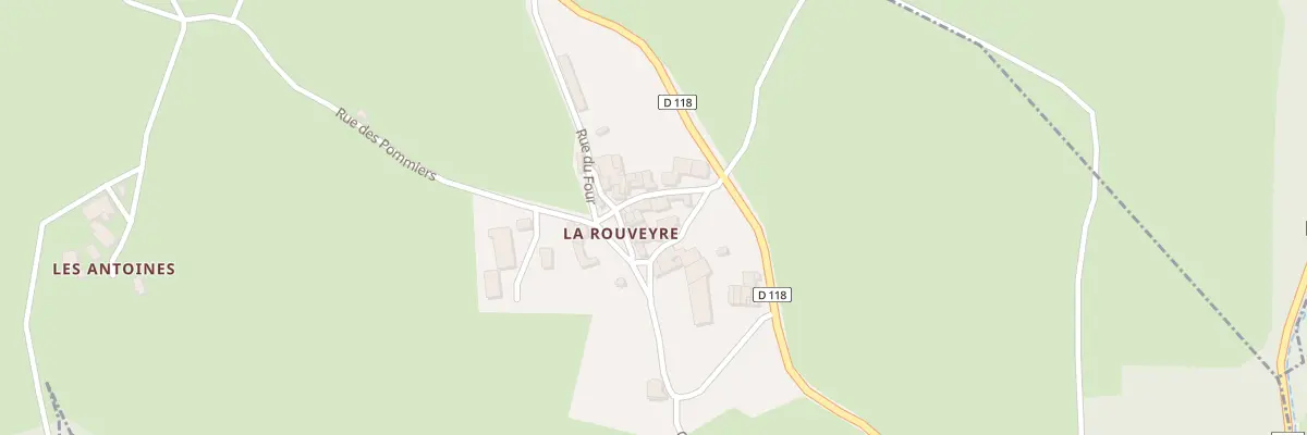 Plan du 5878 La Rouveyre à Saint-Julien-de-Coppel