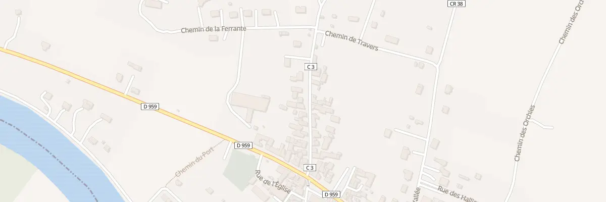 Plan du 19 Rte de la Tuilerie à Saint-Aubin-sur-Yonne
