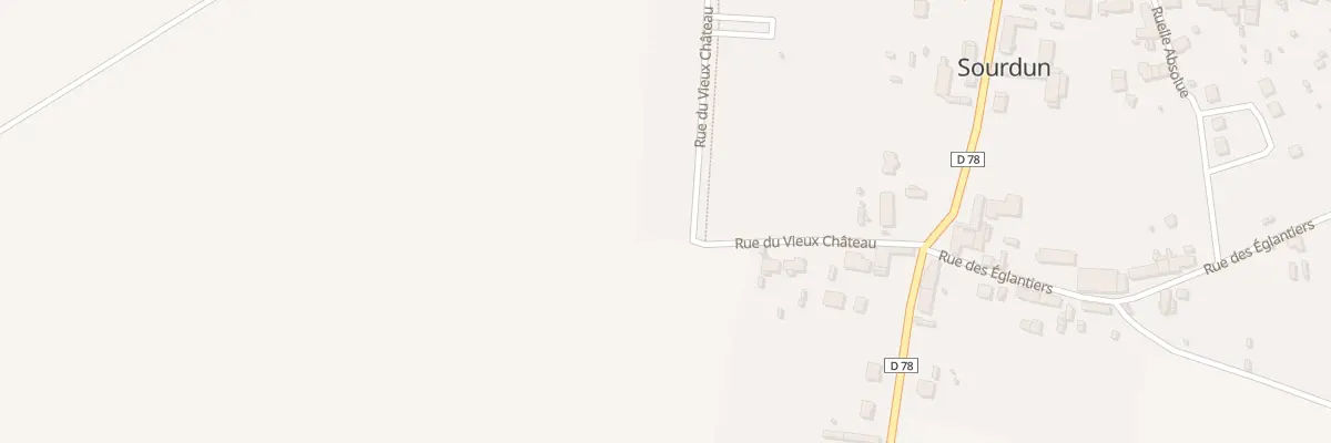 Plan du 16 Rue du Vieux Château à Sourdun