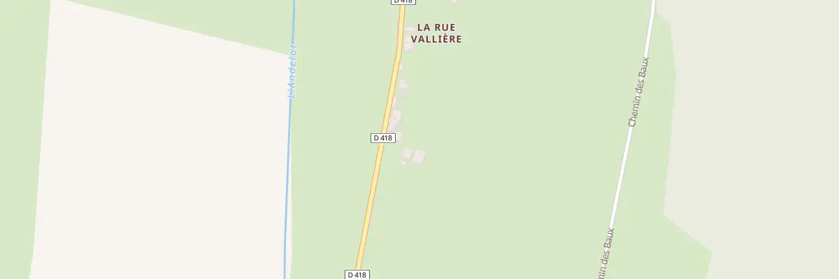 Plan du 18 Rue Vallière à Saint-Didier-la-Forêt