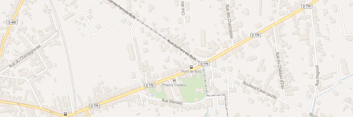 Plan du 208 Rue de Bourgogne à Moulins